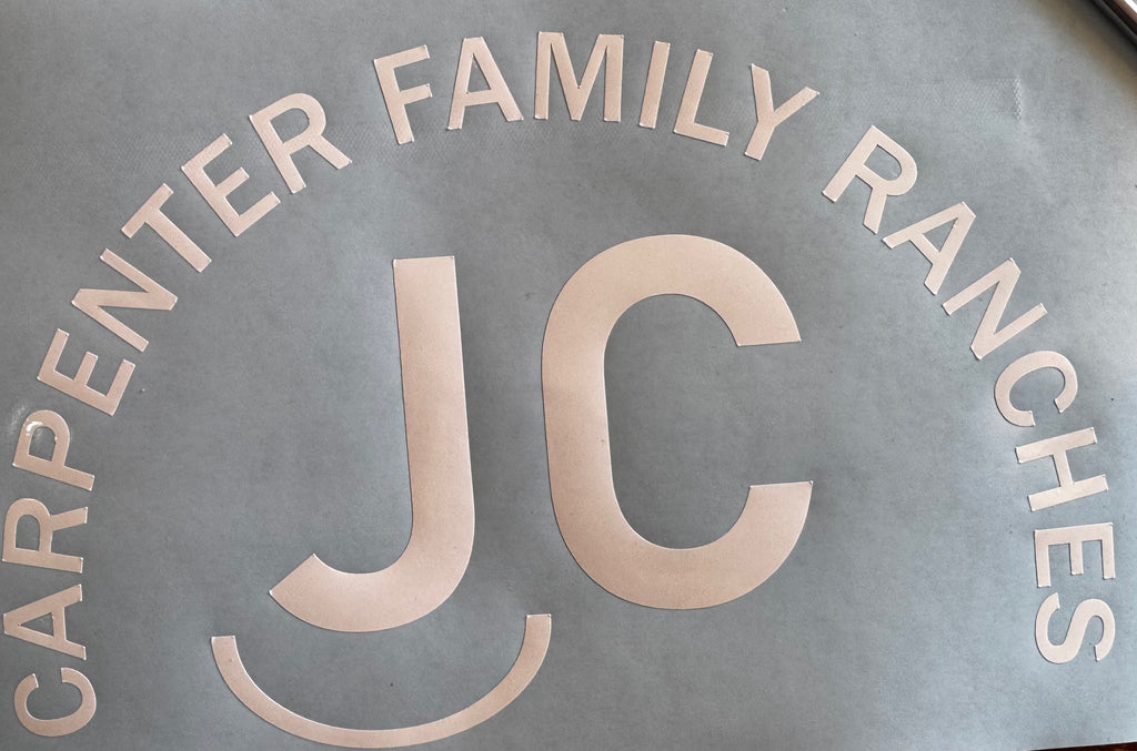 Carpenter Family Ranches Brand Sticker