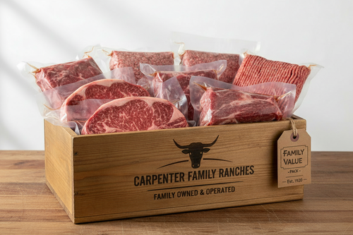 change the name on the box to Carpenter Family Ranches, and get rid of the package on the far right that looks stringy